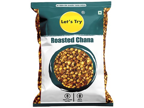 Let's Try Roasted Chana, 450 g