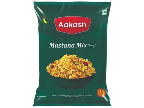 Aakash Mastana Mix Namkeen - Spicy, 150 g