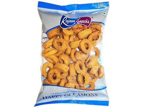 Rajam Snacks Crispy Ring Murukku, 150 g