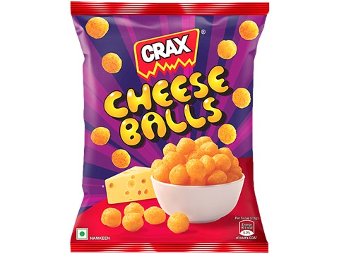 Crax Cheese Balls, 54 g