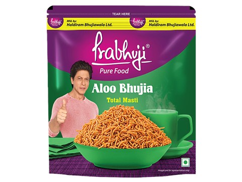 Prabhuji Pure Food Aloo Bhujia - Total Masti, Namkeen, Crispy & Crunchy Snack, 900 g