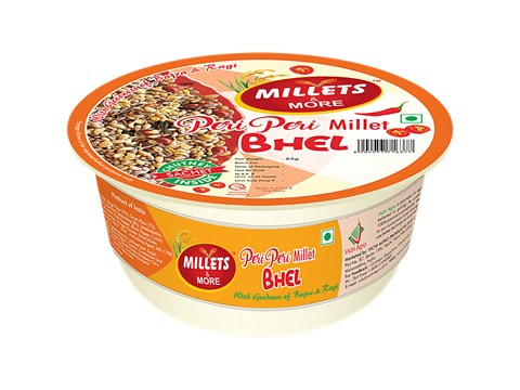 Millets & More Peri Peri Millet Bhel, 65 g