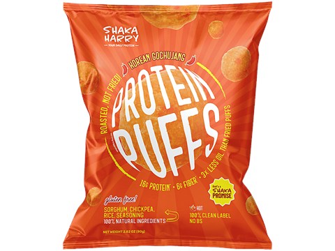 Shaka Harry Korean Gochujang Protein Puffs, 80 g