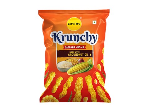 Let's Try Krunchy Dabbang Masala, 64 g