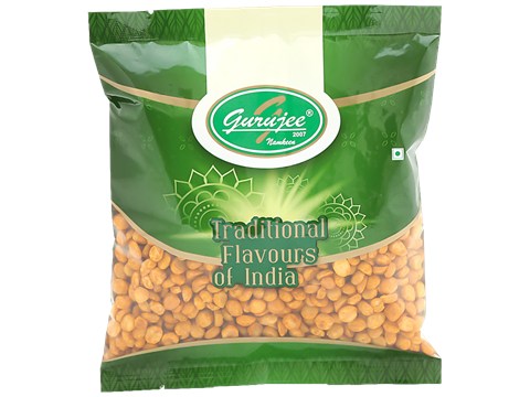Gurujee Namkeen Peas Dal Masala - Rich, Crispy, Ready To Eat Savouries, No Preservatives, 150 g