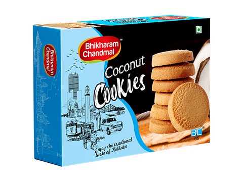 Bhikharam Chandmal Coconut Cookies, 250 g