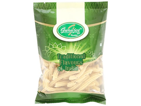 Gurujee Namkeen Butter Muruku - Rich, Crispy, Ready To Eat Savouries, No Preservatives, 150 g