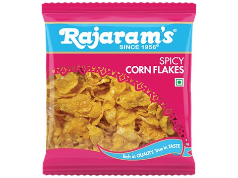 Rajaram's Spicy Corn Flakes, 30 g