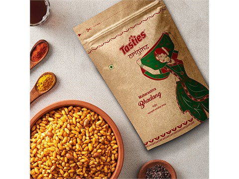 Tasties Origins Kolhapuri Bhadang, Puffed Rice, 100 g