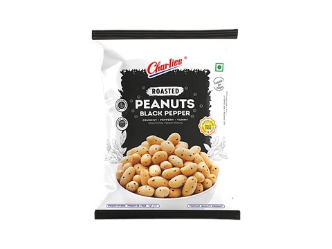 Charliee Black Pepper Roasted Peanuts, 140 g