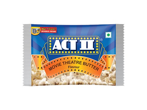ACT II Movie Theatre Butter Flavour Microwave Popcorn, 92 g