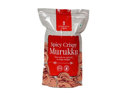Sowbhagya Foods Spicy Crispy Murukku, 200 g