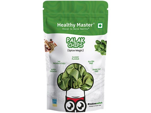 Healthy Master Spice Magic Palak Chips, 30 g