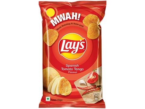 Lay's Spanish Tomato Tango Potato Chips, 82 g