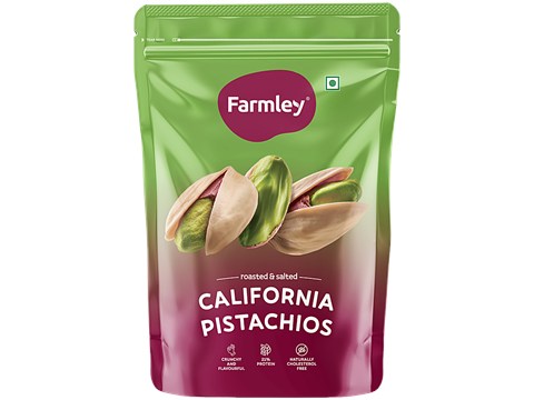 Farmley Roasted & Salted California Pistachios, 200 g