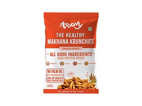 Troovy The Healthy Masala Munch Makhana Krunchies, 40 g