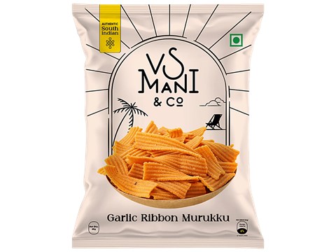 Vs Mani & Co. Garlic Ribbon Murukku, 65 g
