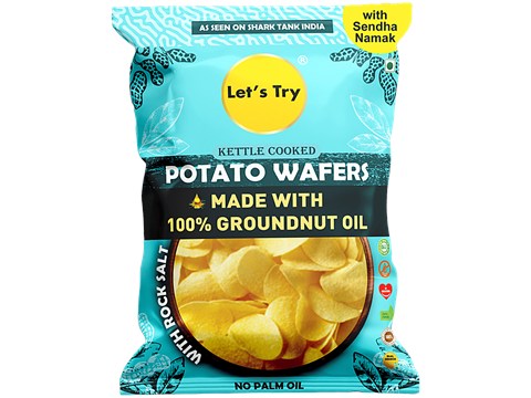 Let's Try Potato Wafers - Kettle Cooked, 54 g
