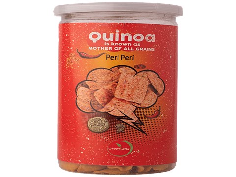 Greenland Quinoa Chips - Peri Peri Flavour, Healthy Snack, 150 g