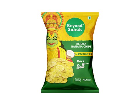 Beyond Snack Kerala Banana Chips With Coconut Oil & Rock Salt, 80 g