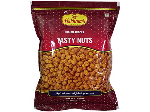 Haldiram's Namkeen - Tasty Nuts Spiced Coated Fried Peanuts, 400 g