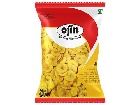 ojin Banana Chips Namkeen, 175 g