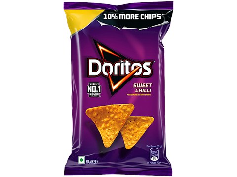 Doritos Sweet Chilli Chips, 75 g