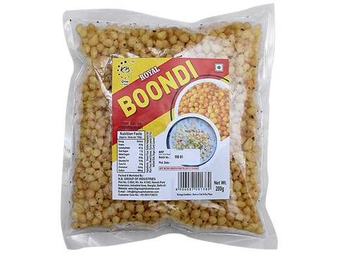 Royal Boondi - Traditional Indian Snack, 200 g