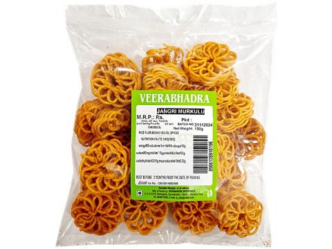 Veerabhadra Jangri Murkulu, 150 g
