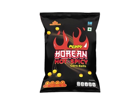 PEPPY Korean Hot n Spicy Korean Balls, 60 g