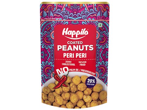 Happilo Peri Peri Coated Peanuts, 150 g