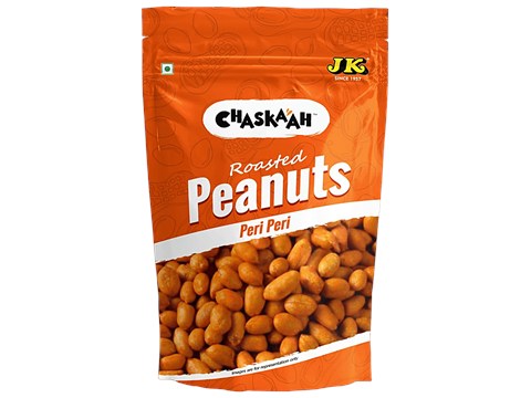 JK Chaskaah Roasted Peri Peri Peanuts, 140 g