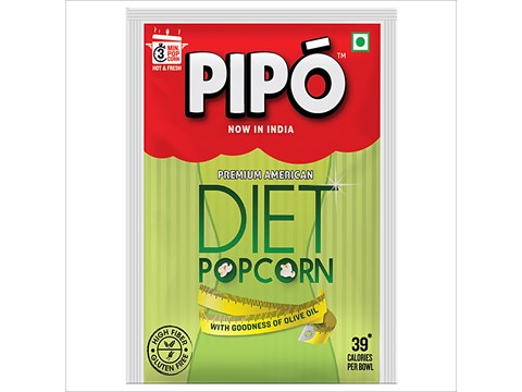 Pipo Premium American Diet Popcorn - With Goodness of Olive Oil, 40 g