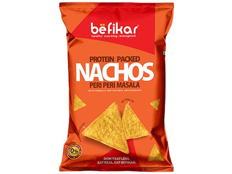 Befikar Protein Packed Nacho - Peri Peri Masala, 60 g