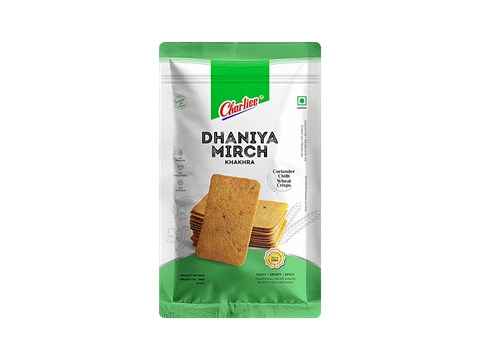 Charliee Dhaniya Mirch Khakhra, 150 g