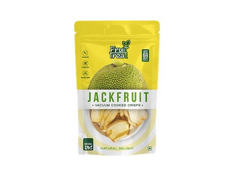 FruitTreat Jackfruit Crisps - Vacuum Cooked, 50 g
