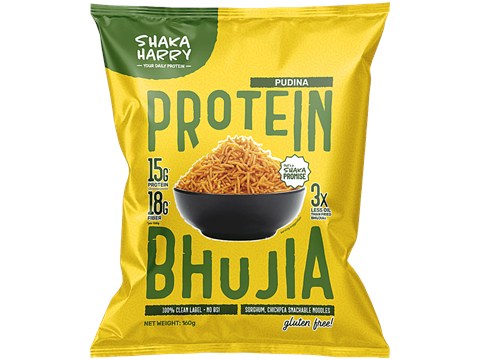 Shaka Harry Pudina Protein Bhujia, 160 g