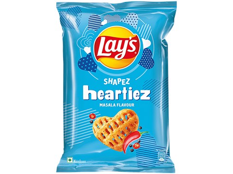 Lay's Shapez Heartiez Masala Flavour Namkeen, 47 g