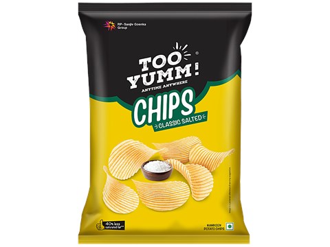 Too Yumm! Classic Salted Flavour Potato Chips, 44 g