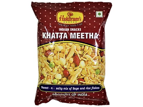 Haldiram's Khatha Meetha Namkeen - Sweet & Tangy, 50 g