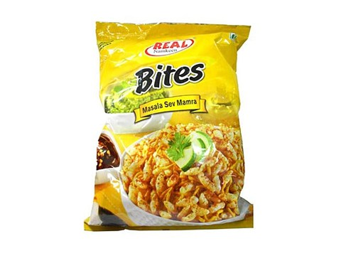 Real Namkeen Bites - Masala Sev Mamra, 400 g