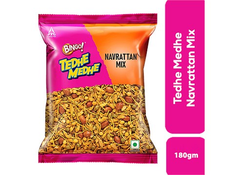 Bingo! Tedhe Medhe Navrattan Mix, 180 g
