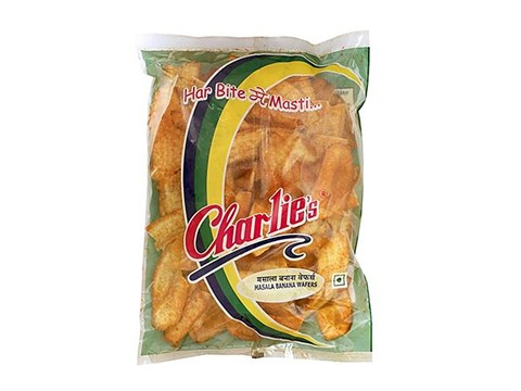 Charliee Banana Wafers - Masala, 150 g