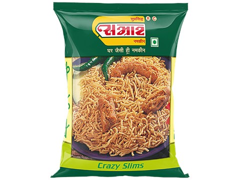 Samrat Namkeen Bikaneri Sev - Crazy Slims, 200 g