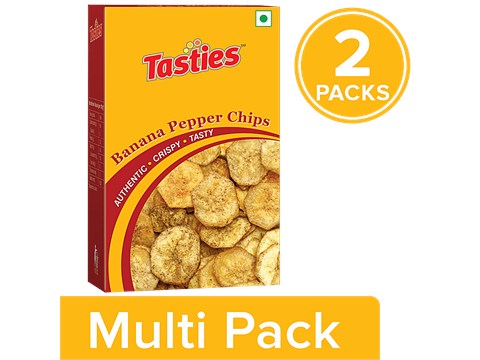 Tasties Namkeen - Banana Pepper Chips, 2x150 g