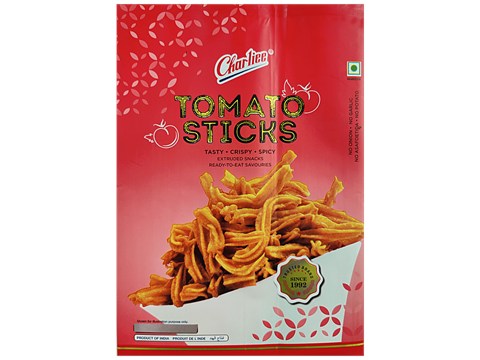 Charlie Munchie Snacks Tomato Sticks, 170 g
