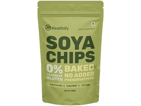 Healthify Soya Chips, 100 g