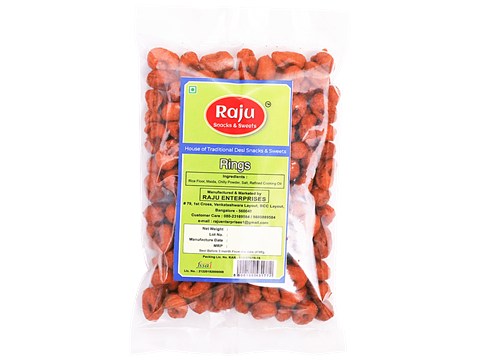 Raju Snacks Kodubale, 150 g