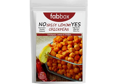Fabbox Spicy Lemony Chickpeas, 140 g