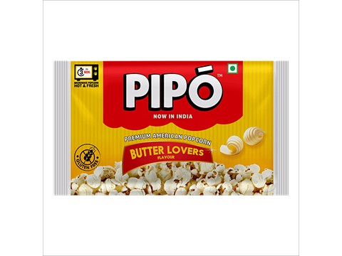 Pipo Premium American Popcorn - Butter Lovers, 90 g